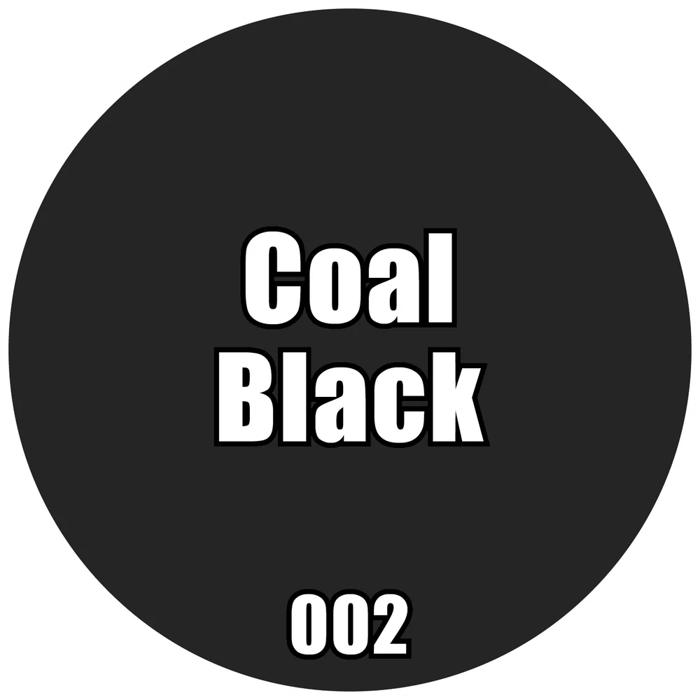Paints Singles: 002-Pro Acryl Coal Black