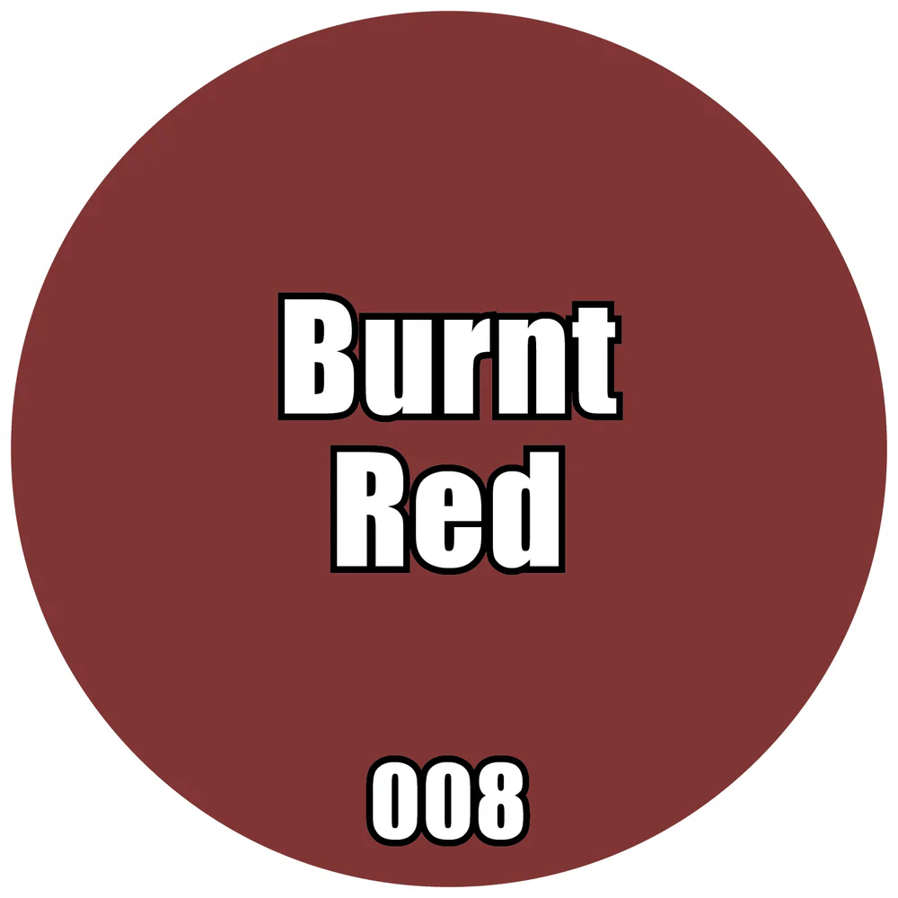 Paints Singles: 008-Pro Acryl Burnt Red