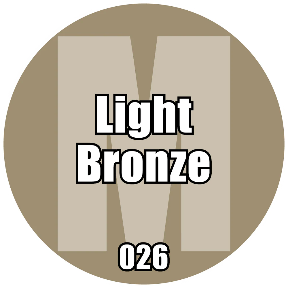 Paints Singles: 026-Pro Acryl Light Bronze