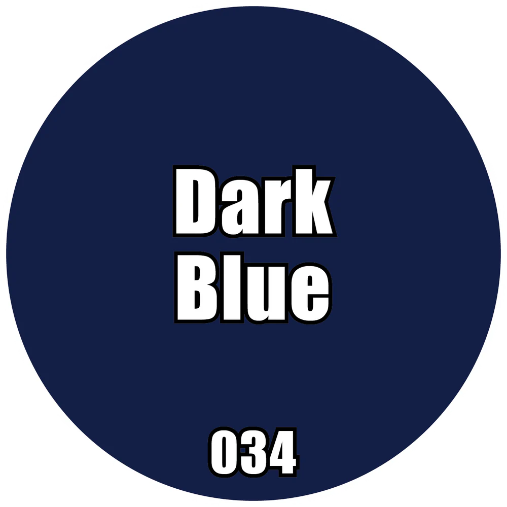 Paints Singles: 034-Pro Acryl Dark Blue