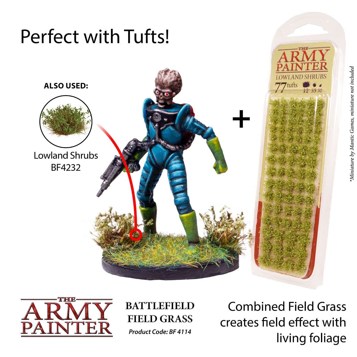 Basing: Army Painter BattleField field Grass