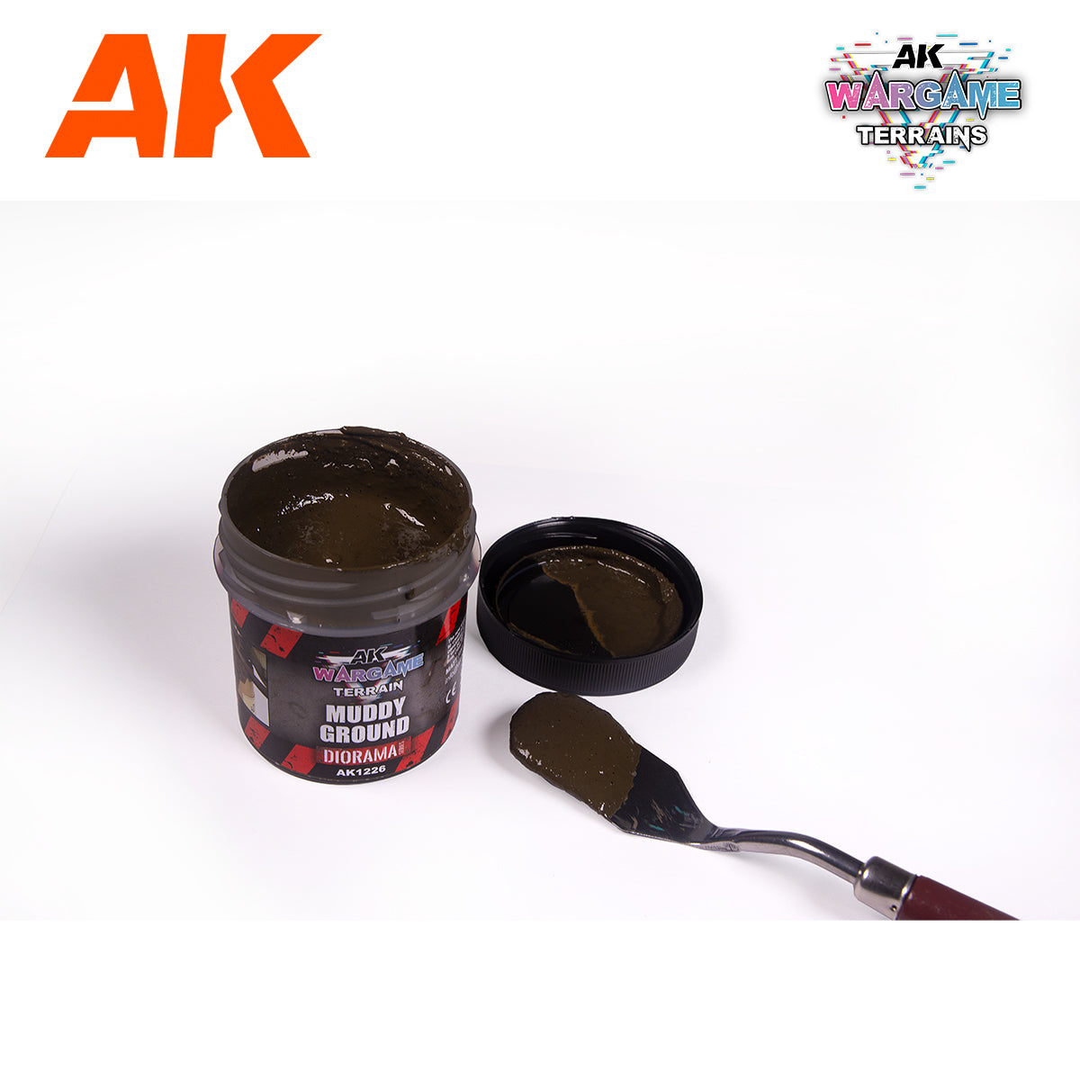 Basing: Ak Muddy Ground wargame terrain