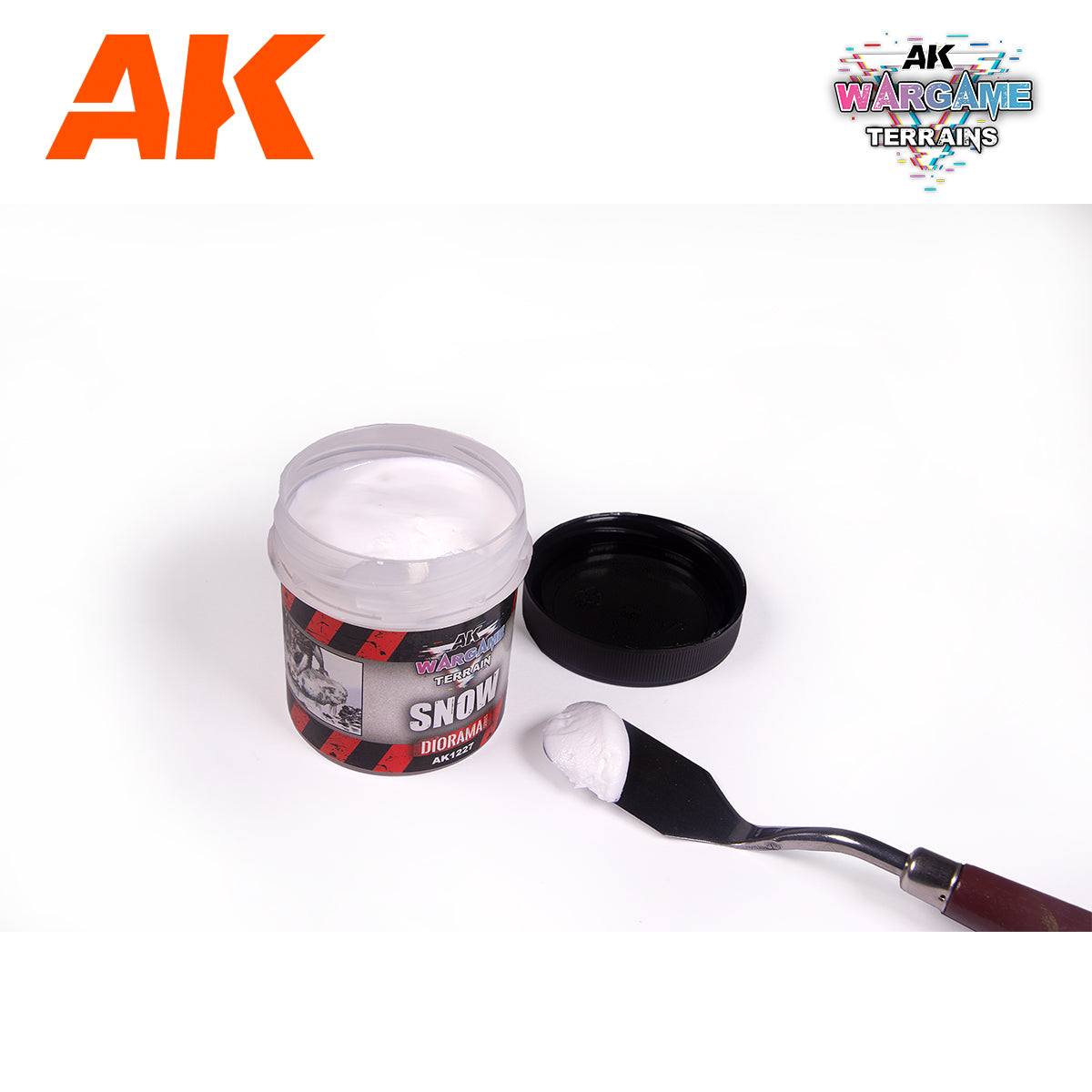 Basing: Ak snow wargame terrain