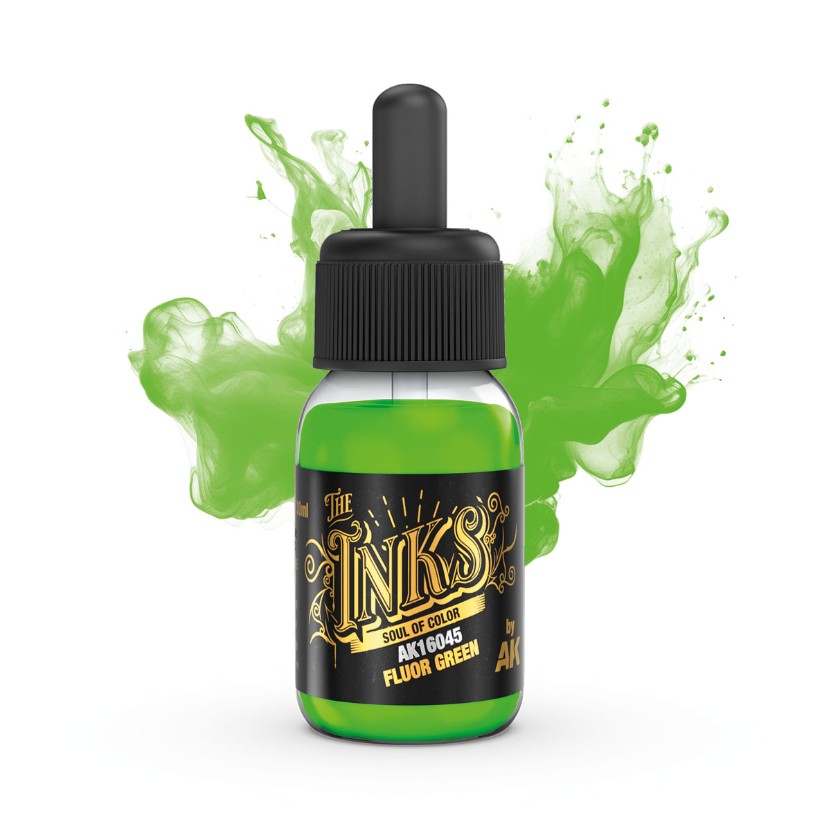 AK interactive Inks: FLUOR GREEN – INK