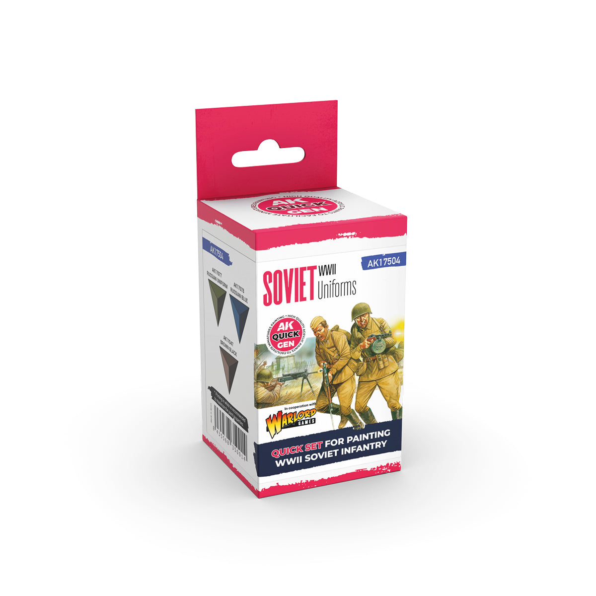 Paints sets: AK Interactive Quick Gen - Soviet Uniforms (Set)
