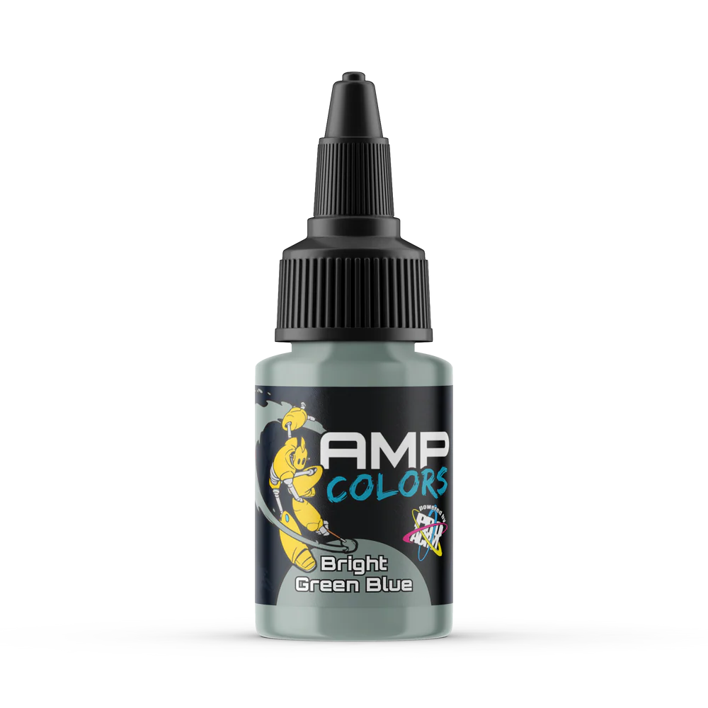 Paints Singles: AMP009-Bright Green Blue