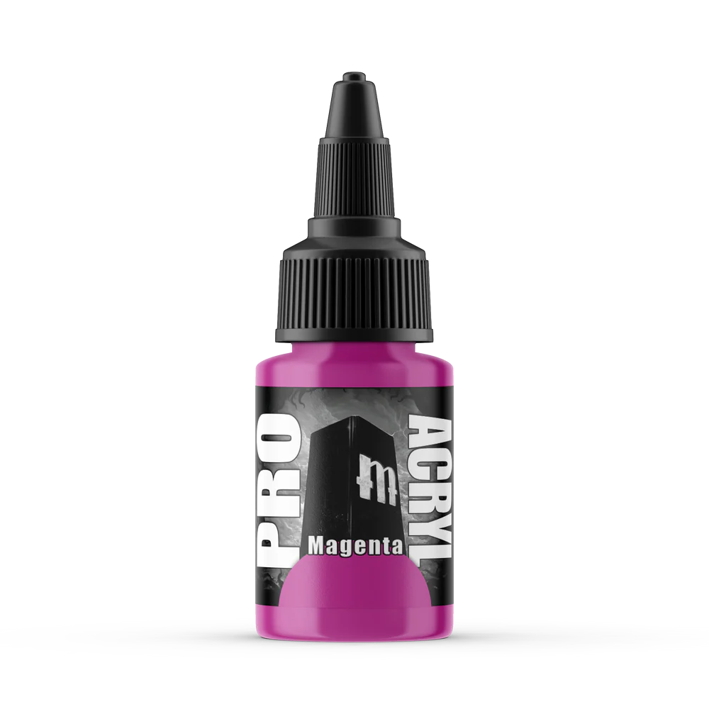 Paints Singles: 011-Pro Acryl Magenta