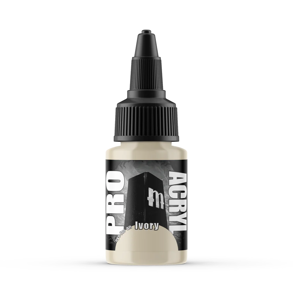 Paints Singles: 023-Pro Acryl Ivory