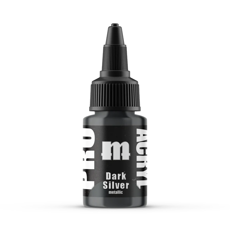 Paints Singles: 030-Pro Acryl Dark Silver
