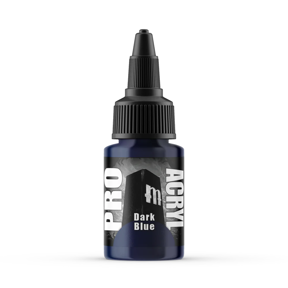 Paints Singles: 034-Pro Acryl Dark Blue