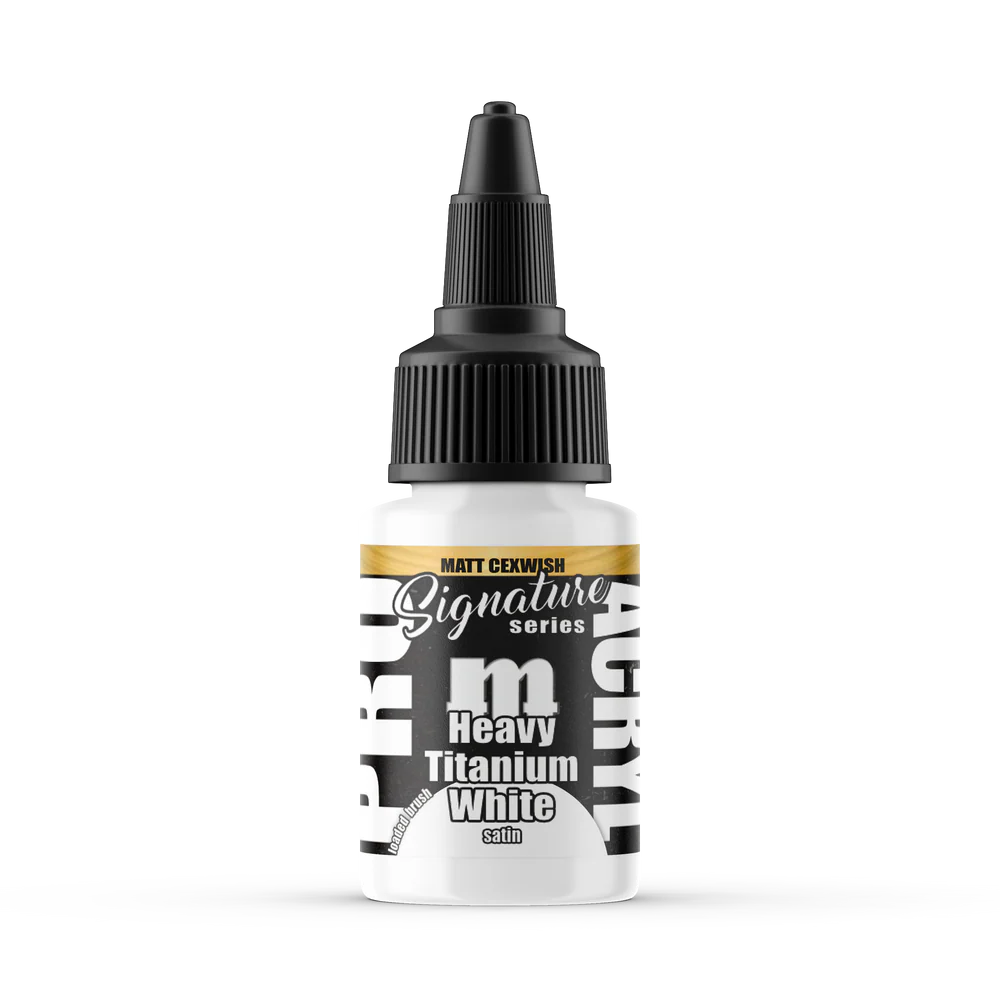 Paints Singles: S21-Matt Cexwish Heavy Titanium White
