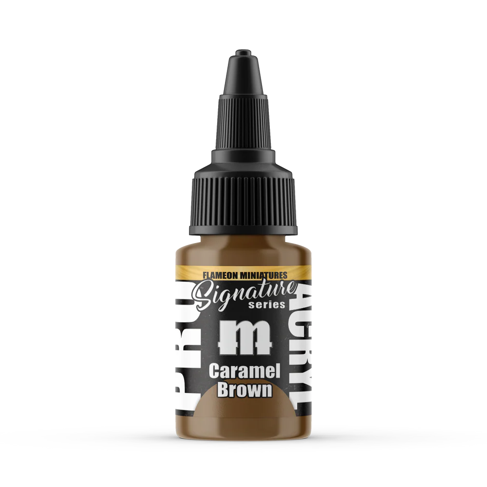 Paints Singles: S28-Flameon Caramel Brown