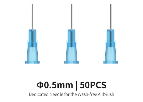 DSPIAE: ф0.5mm Dedicated Needle for Wash-Free Airbrush 50PCS