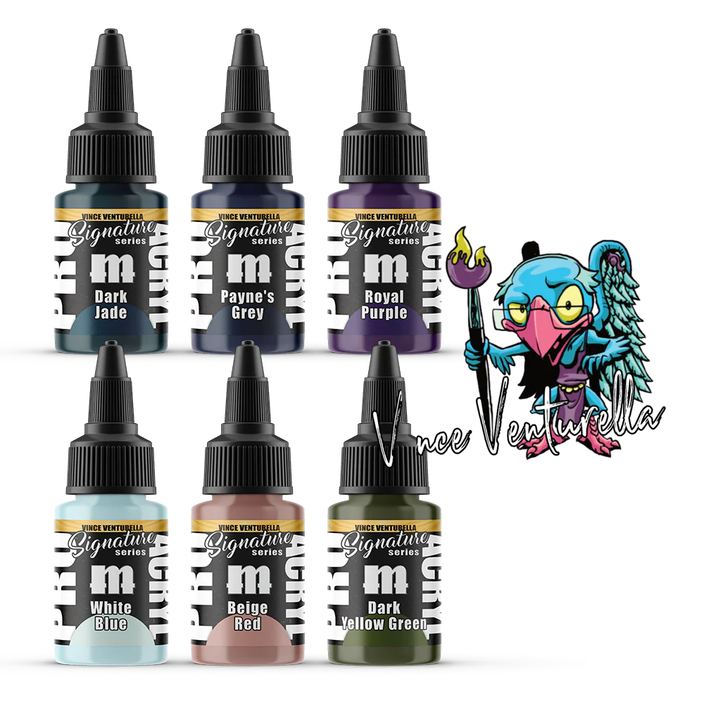 009 Paints:Pro Acryl Signature Series Set 1 - Vince Venturella