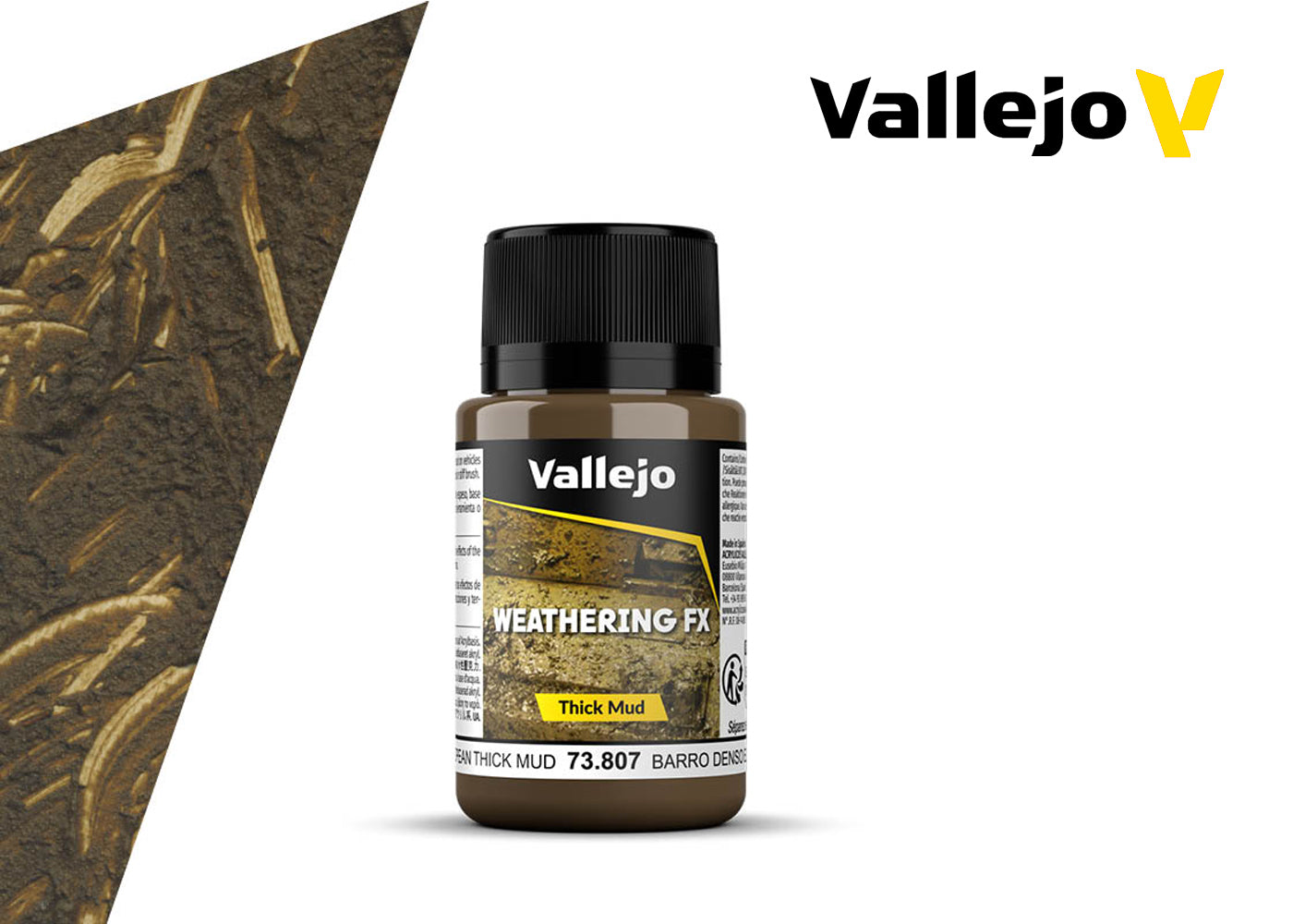Effects:40ml Bottle European Splash Mud Weathering FX