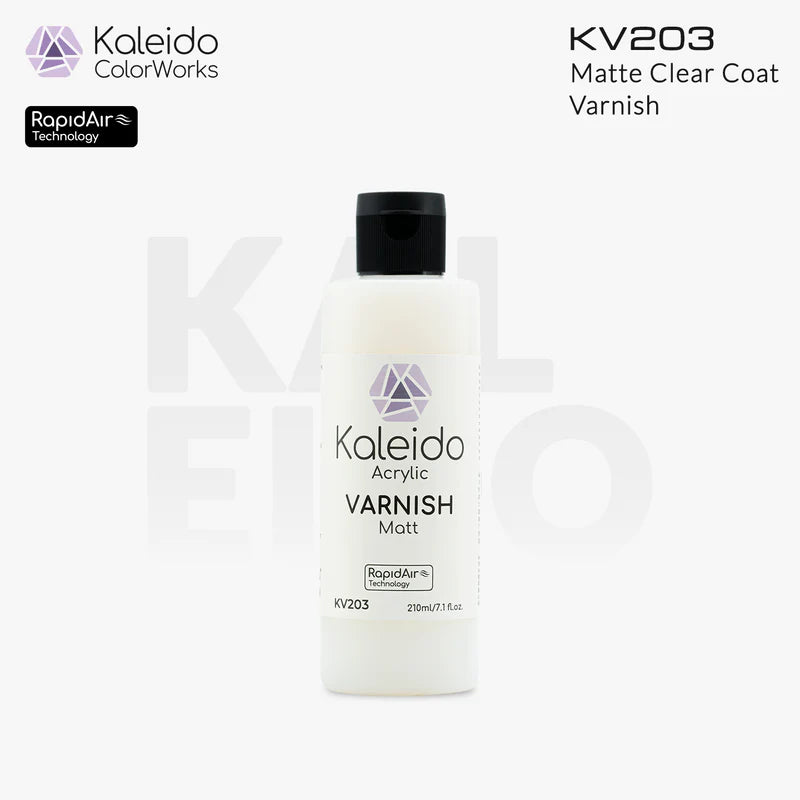 006 Kaleido Colors: KV203 Matte Clear Coat Varnish