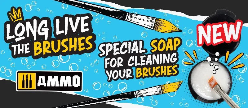 Ammo Mig Long Live The Brushes Special Soap for Brushes