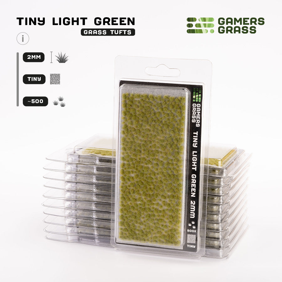 Tiny Tufts Light Green - Tiny