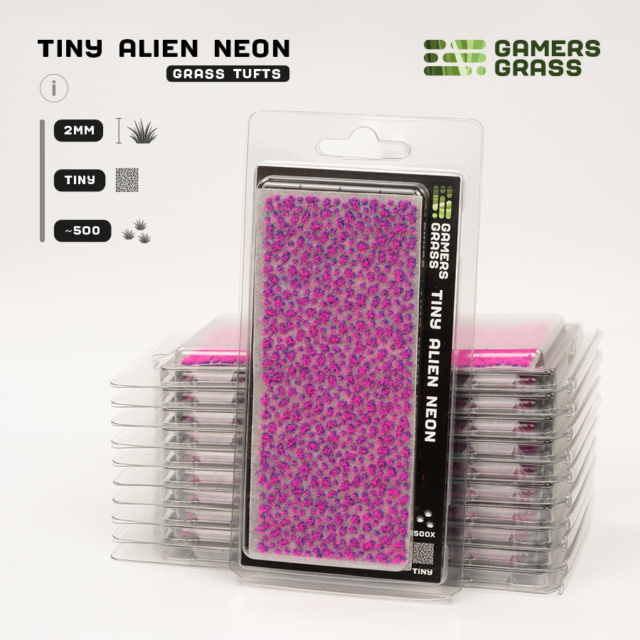 Tiny Tufts Alien Neon - Tiny