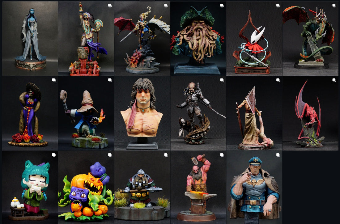 Pinceladas de Aprendizaje: Mi Viaje en el Mundo de las Miniaturas