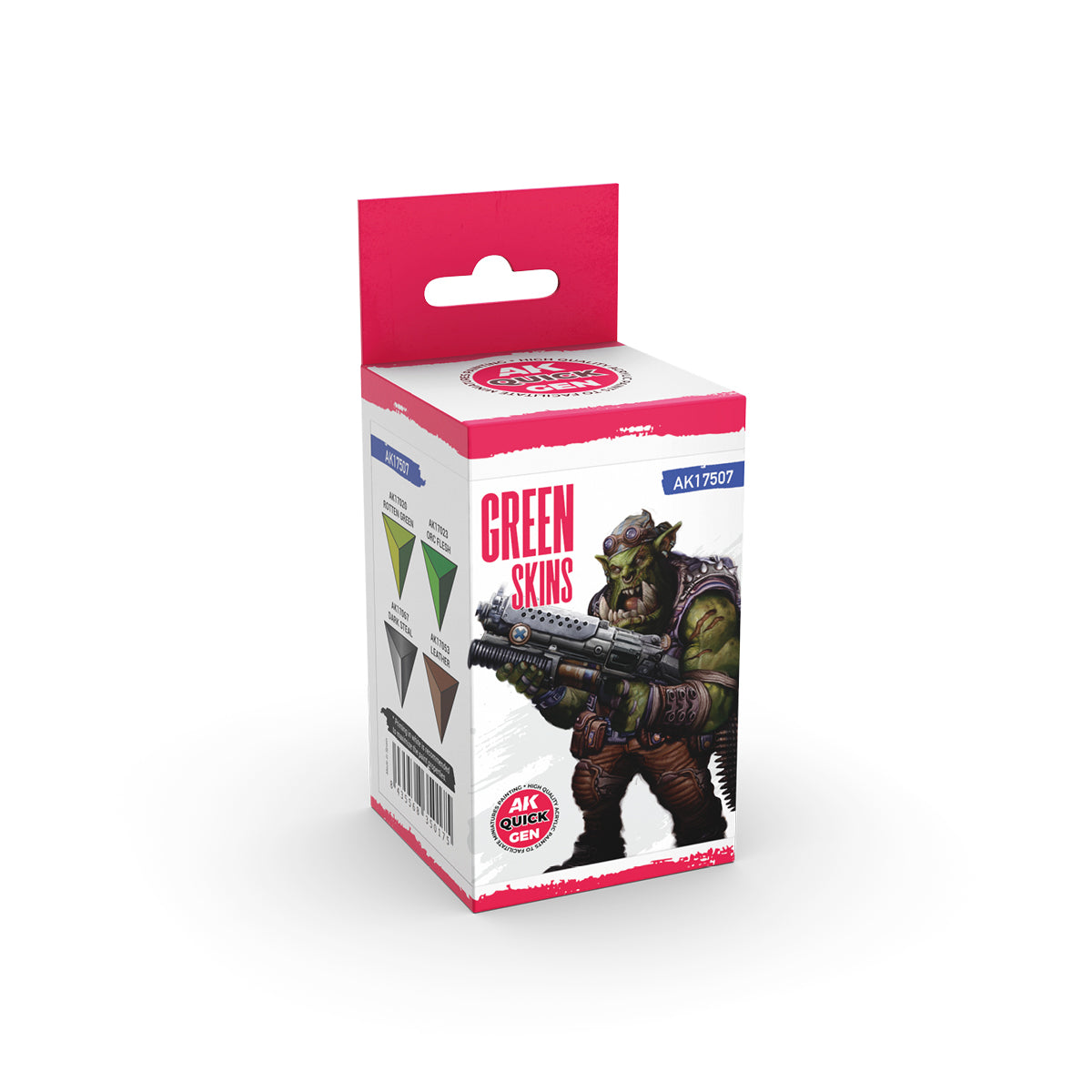 Paints sets:AK Interactive Quick Gen - Green Skins