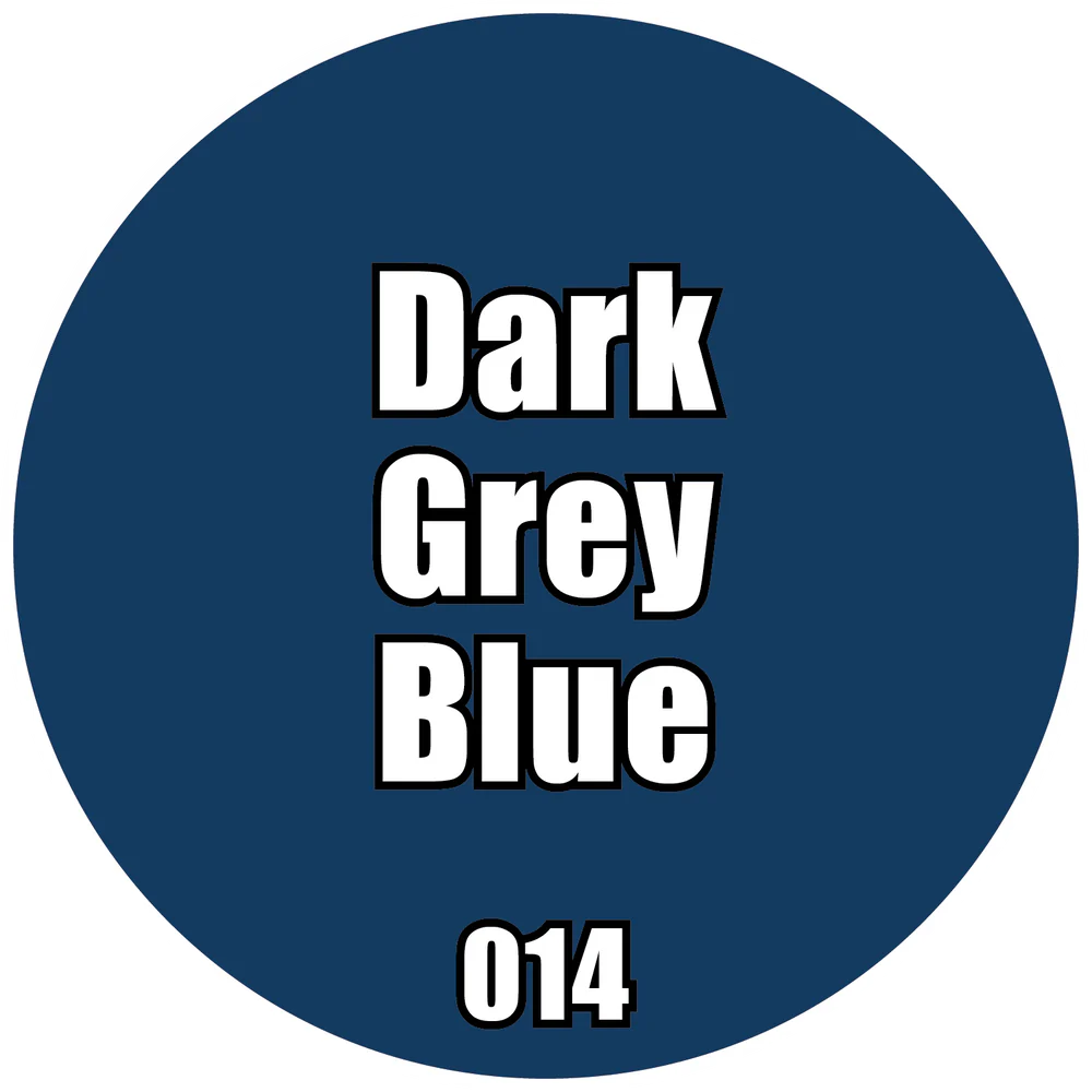 Paints Singles: 014-Pro Acryl Dark Grey Blue