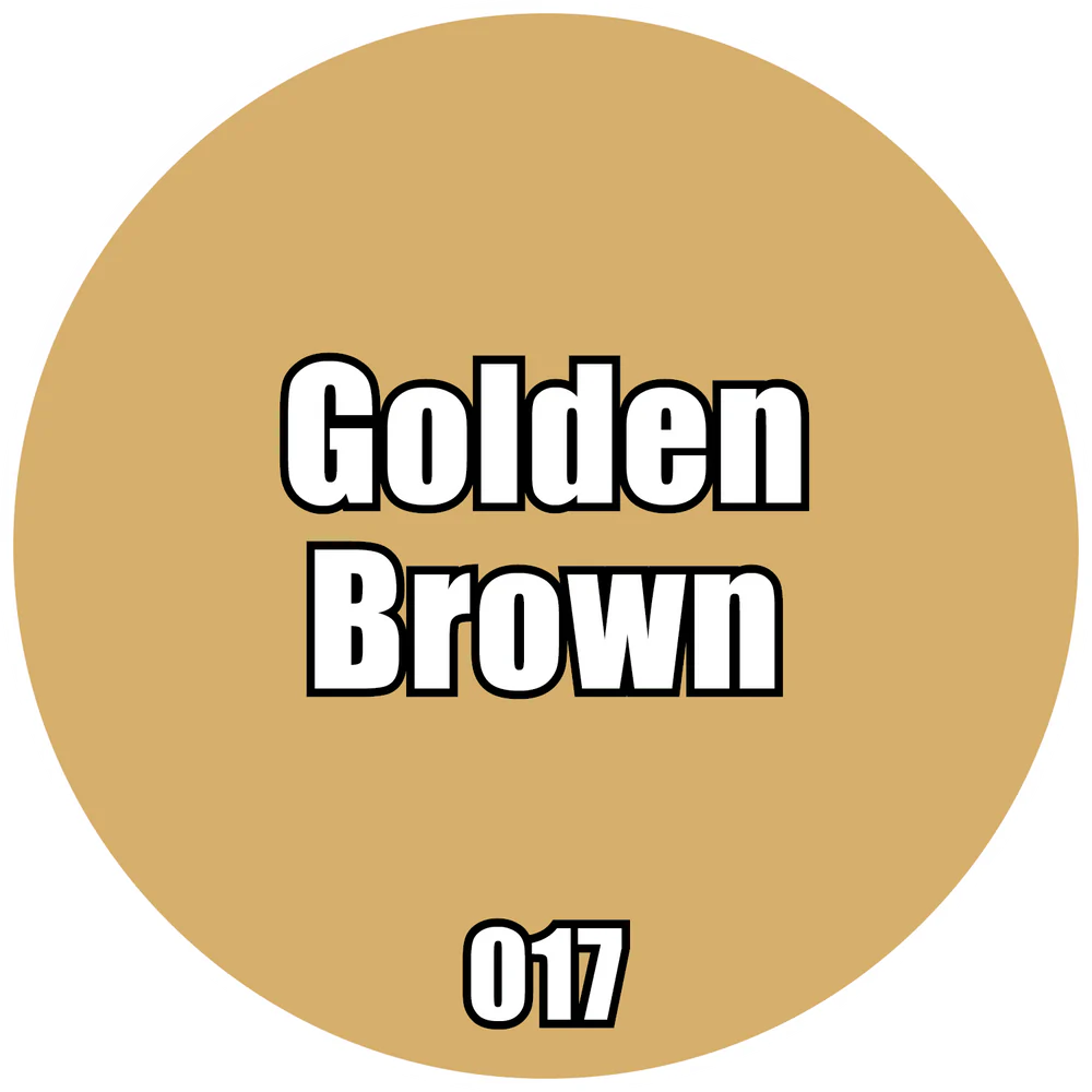 Paints Singles: 017-Pro Acryl Golden Brown