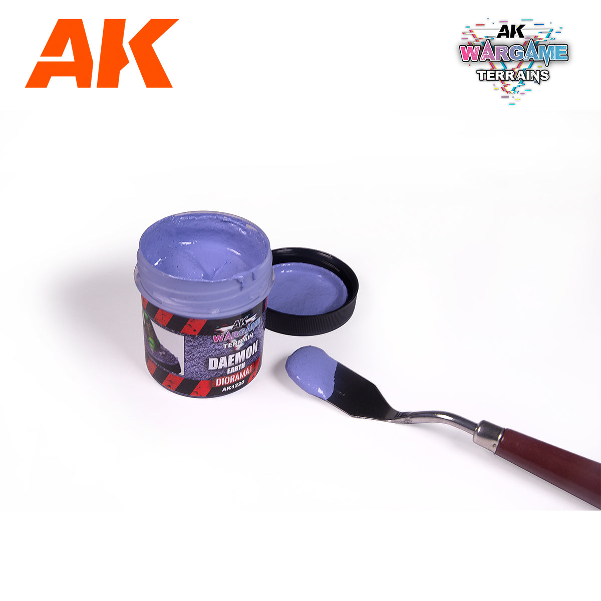 Basing: AK Interactive Wargame Battle Ground Terrains Daemon Earth - 100ml (Acrylic)