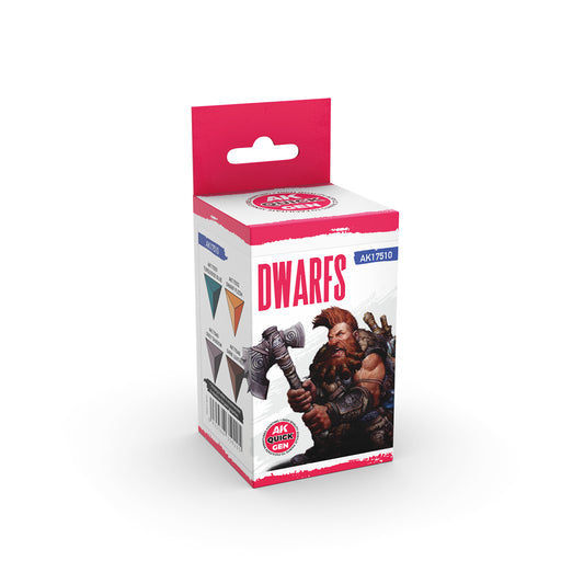Paints sets:AK Interactive Quick Gen - Dwarfs (Set)