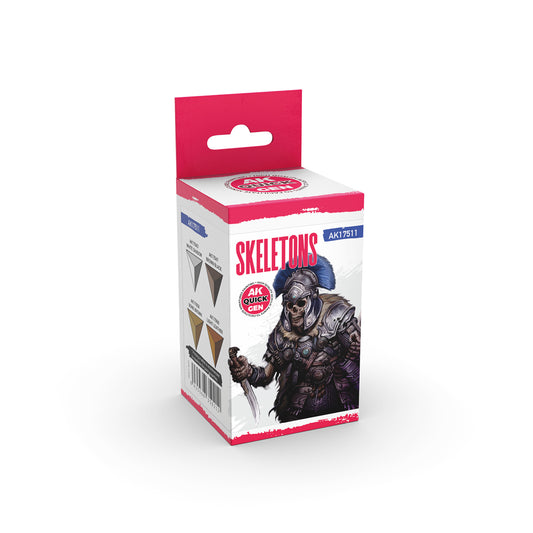 Paints sets:AK Interactive Quick Gen - Skeletons (Set)