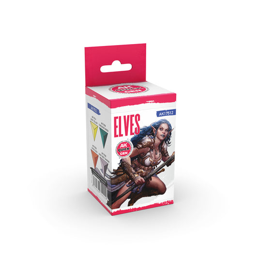 Paints sets:AK Interactive Quick Gen - Elves (Set)