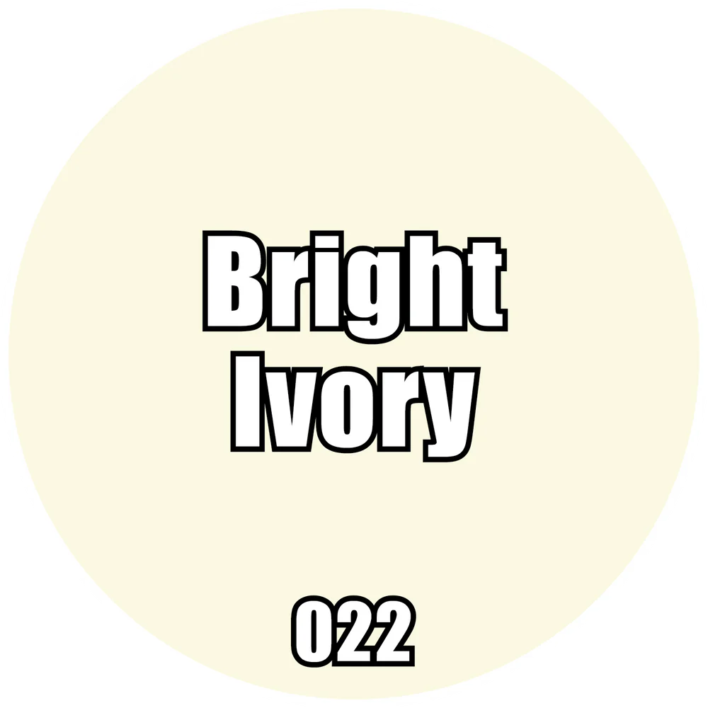 Paints Singles: 022-Pro Acryl Bright Ivory