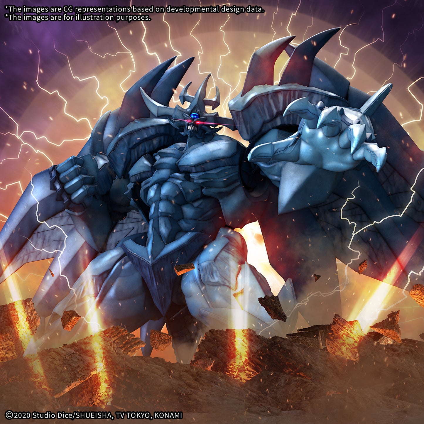 Bandai Figure-Rise Standard Amplified -Egyptian God- Obelisk The Tormentor "Yu-Gi-Oh!"