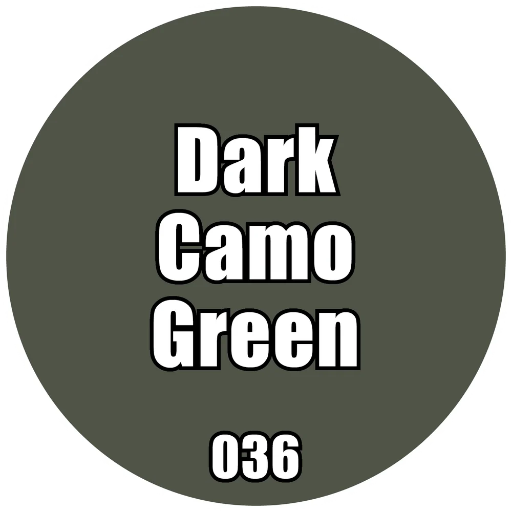 Paints Singles: 036-Pro Acryl Dark Camo Green