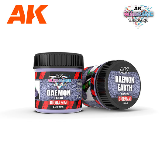 Basing: AK Interactive Wargame Battle Ground Terrains Daemon Earth - 100ml (Acrylic)