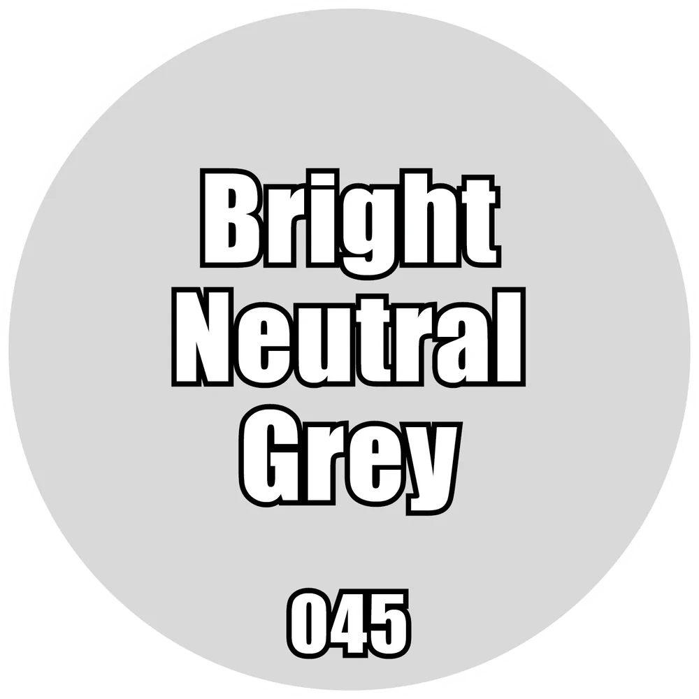 Paints Singles: 045-Pro Acryl Bright Neutral Grey