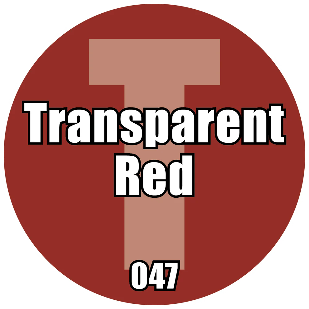 Paints Singles: 047-Pro Acryl Transparent Red