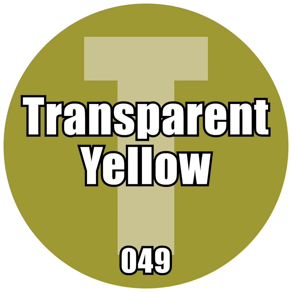 Paints Singles: 049-Pro Acryl Transparent Yellow
