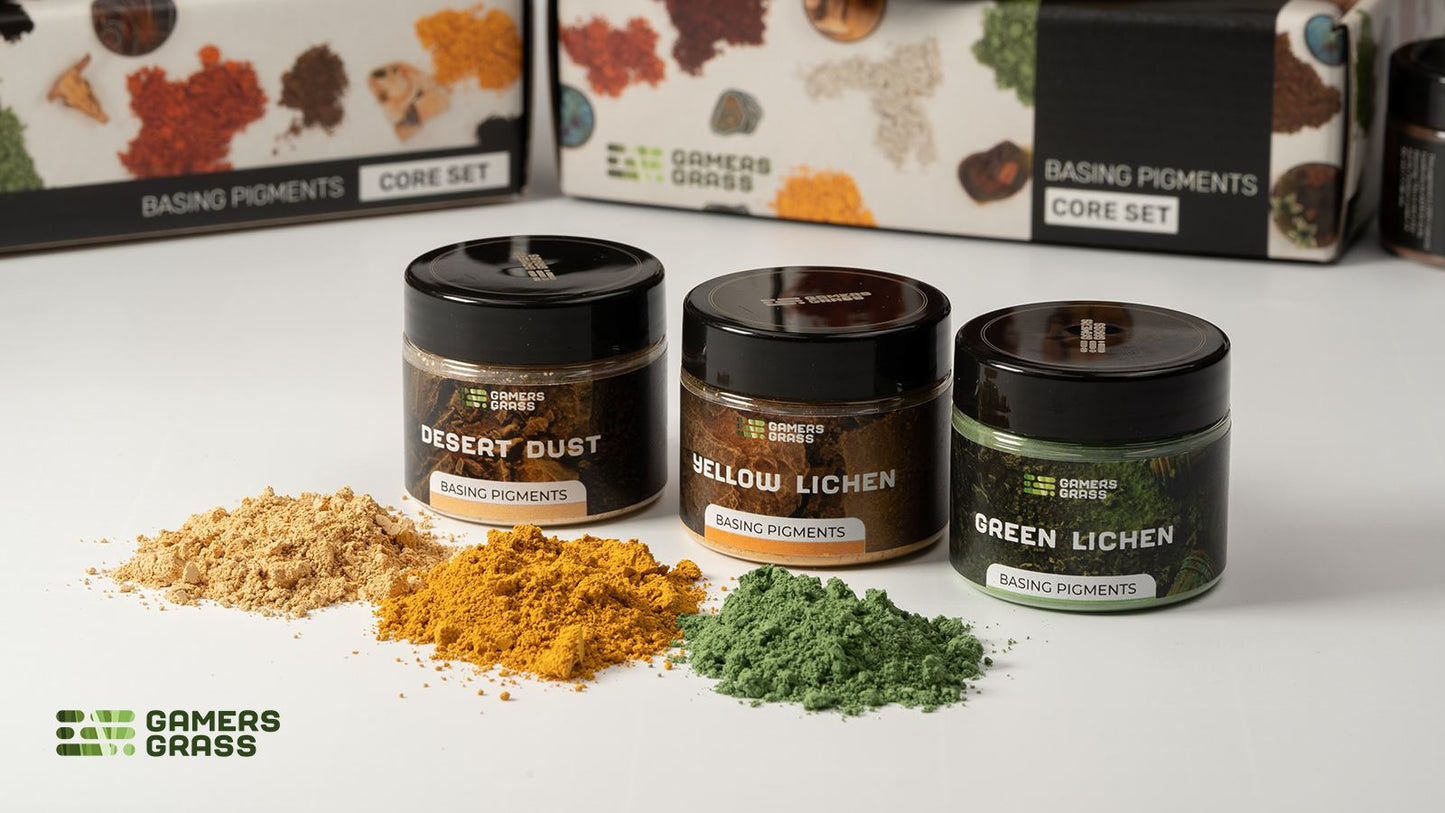 Gamers Grass Basing Pigments Core Set