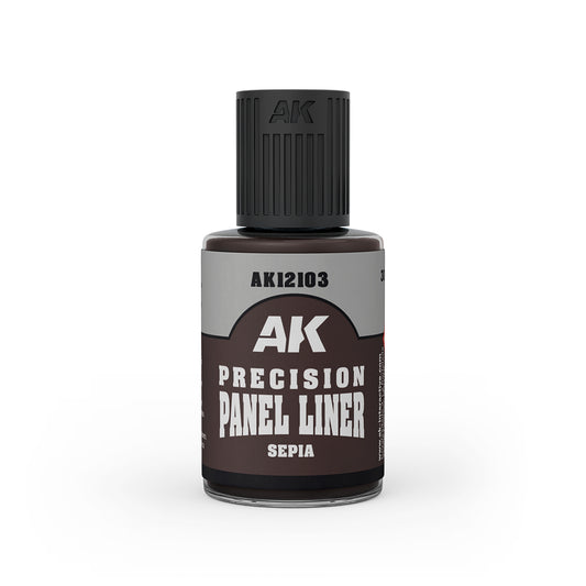 AK Interactive Precision Paneliner Sepia (30ml)