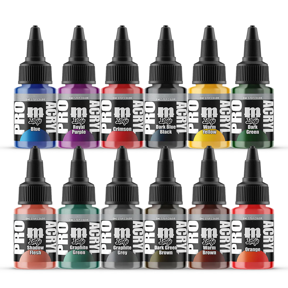 021 Paints:Pro Acryl PRO Acryl 1-Step Set #1