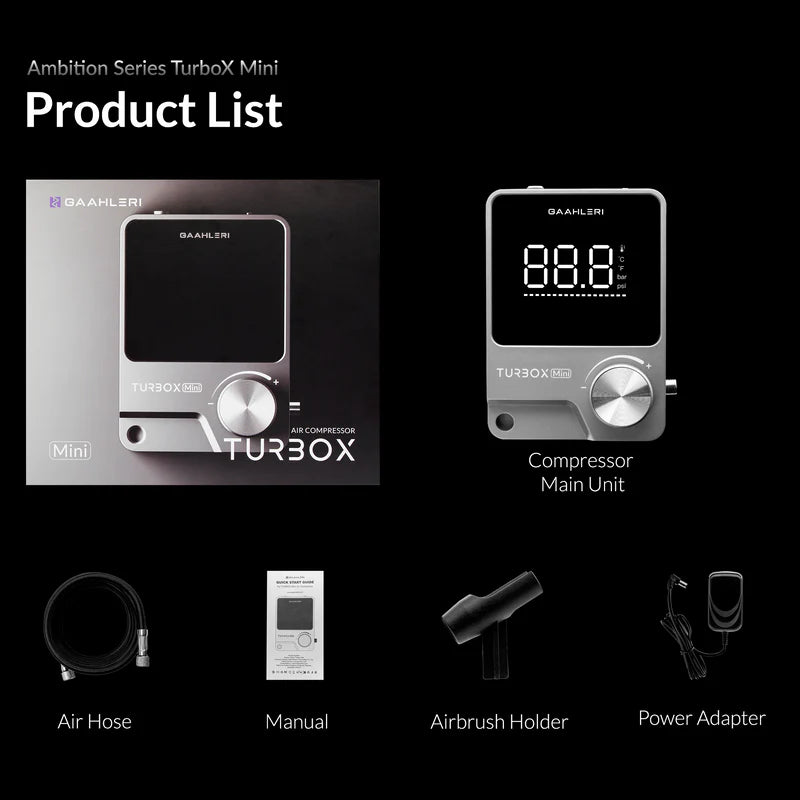00 Gaahleri: Turbox Mini Air Compressor