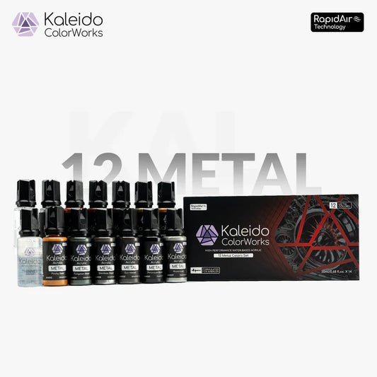 010 Kaleido Colors: 12 Color Metal Set