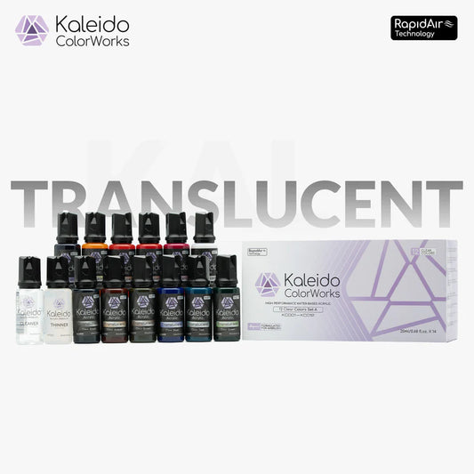 009 Kaleido Colors: 12 Clear Colors Set