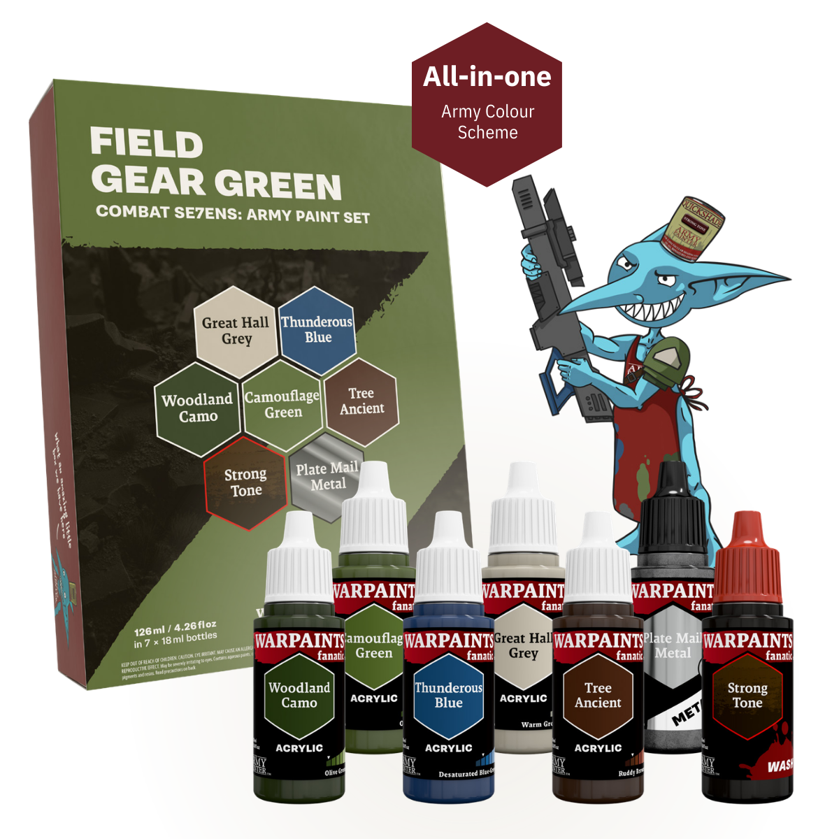 Army Painter:  Field Gear Green