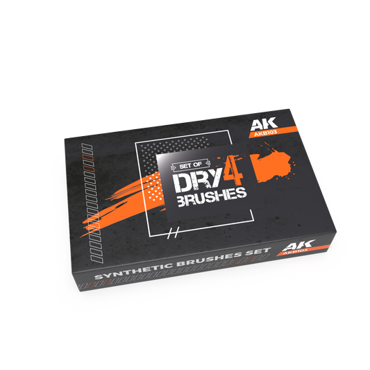 Brush: AK Interactive Dry Brushes Set