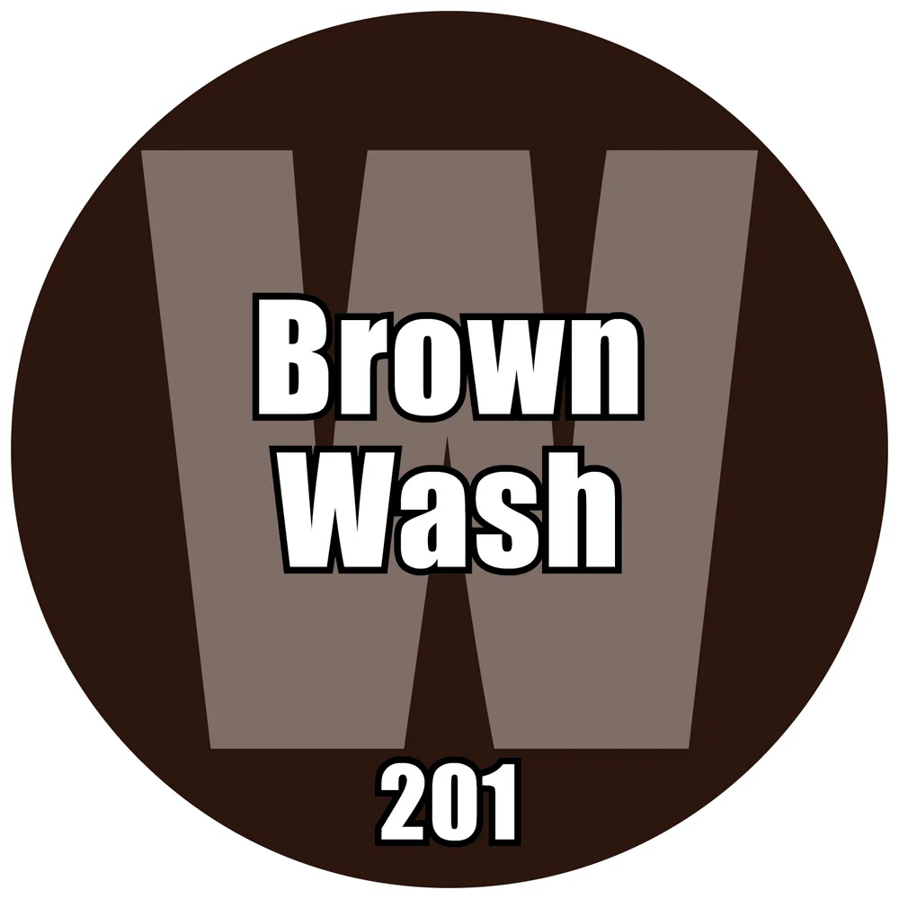 Paints Singles: 201 - Pro Acryl Brown Wash