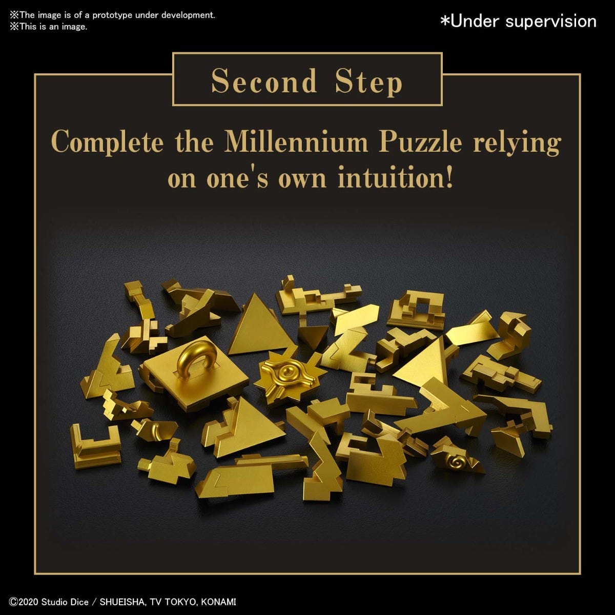 Bandai Spirits Ultimagear Milennium Puzzle 'Yu-Gi-Oh', Model Kit