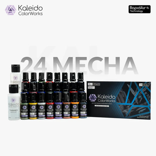 003 Kaleido Colors: 24 Color Mecha Set