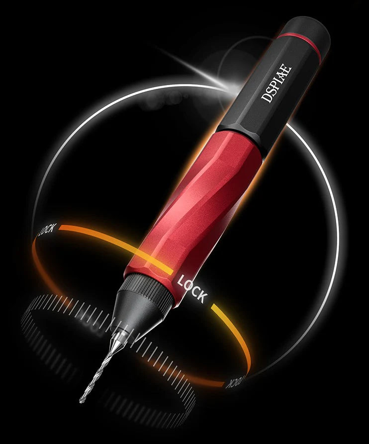 DSPIAE "Mobius" Hand Drill and DSPIAE 0.3-1.2 Tungsten Steel Drill Bit